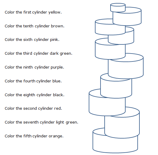 Maths - Class 1: Cardinal and Ordinal Numbers - Questions